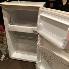 2ドア　冷蔵庫