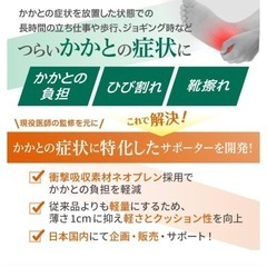 かかとサポーターの画像