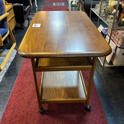 オールドカリモク キッチンワゴン Ponyo 専用 カリモク家具 コロニアル