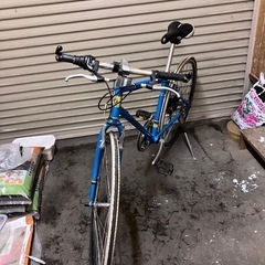 クロスバイク　無メーカー　27インチ