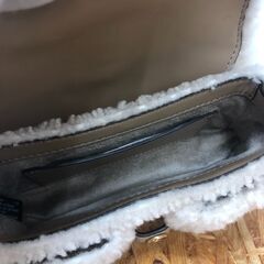 【A317】モコモコハンドバッグ Samantha Thavasa ベージュの画像