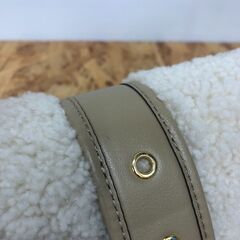 【A317】モコモコハンドバッグ Samantha Thavasa ベージュの画像