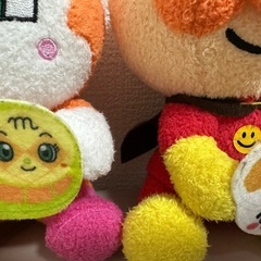 アンパンマン ドキンちゃん ぬいぐるみ マスコットの画像