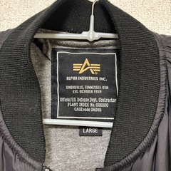 ALPHA INDUSTRIES MAｰ1フライトジャケットの画像