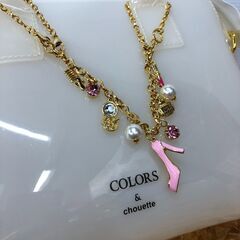 【A319】ショルダーバッグ chouette ホワイトの画像
