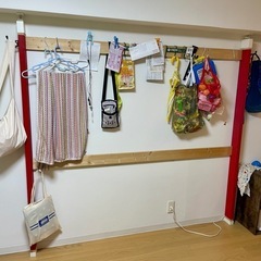 王子五丁目団地専用　天井　突っ張り　棚の画像