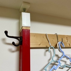 王子五丁目団地専用　天井　突っ張り　棚の画像