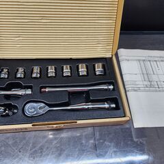 【中古美品】 NEPROS　ネプロス　9.5sq.ソケットレンチ...