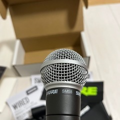 SHURE SM58 スイッチ付き　ダイナミックマイクの画像