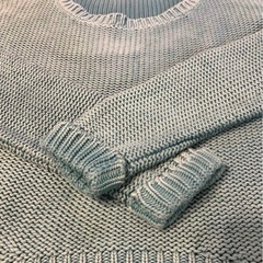 MURUA ウォッシング ニットプル オーバー ざっくりニットの画像