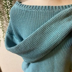 MURUA ウォッシング ニットプル オーバー ざっくりニットの画像