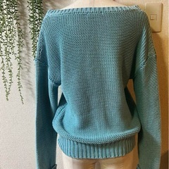 MURUA ウォッシング ニットプル オーバー ざっくりニットの画像