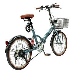 新車注文　折り畳み自転車　TOPONE　20インチ　リヤサスペンション　１２色の画像
