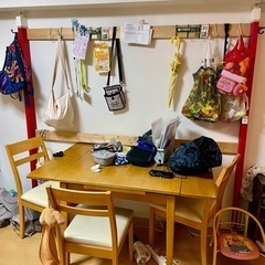 王子五丁目団地専用　天井　突っ張り　棚の画像