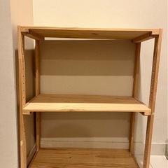 木製の見せ棚