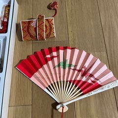 七五三　小物　はせはこ　帯締め、しごき（黄色）の画像