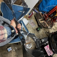 シグナス3型用スモークナックルバイザー