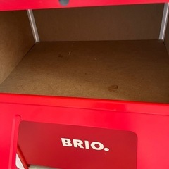 BRIO 赤いクッキングトイ コンロ・オーブン　ブリオの画像