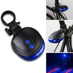 新品自転車安全警告ライトの画像