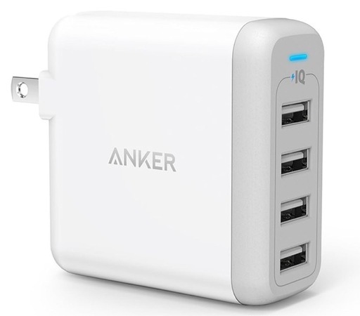ANKER 4ポート充電器 PowerIQ VoltageBoost