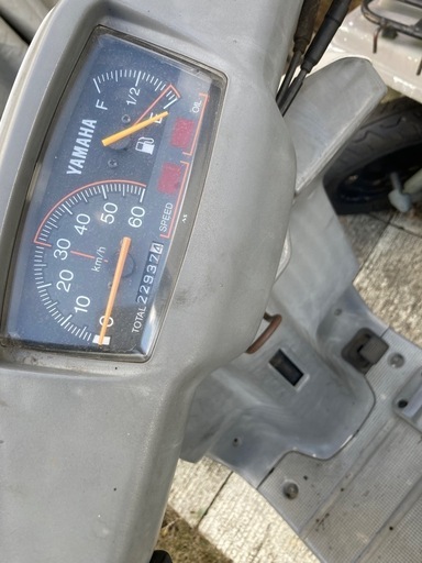 原付　50cc 2スト　ギア　ヤマハ　修理ベースに　部品取り