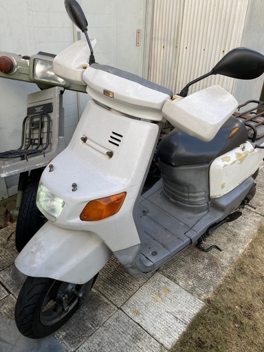 原付　50cc 2スト　ギア　ヤマハ　修理ベースに　部品取り