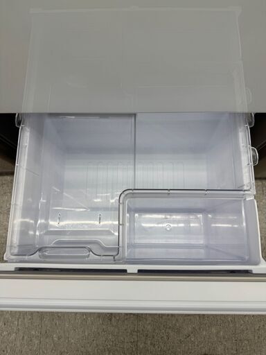 SHARP 3ドア冷蔵庫 SJ-GW36E-W 2019年製 356L 自動製氷機能搭載 左右開き