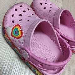 crocs&adidasサンダル16cmの画像