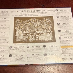 光る！ディズニーパズルの画像