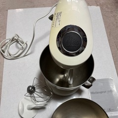 貝印 メランジュールロボ スタンド オートミキサー ボウル2個付の画像