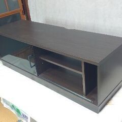 【✨超美品✨】ニトリ ローボード ジョアン2 120LB ダークブラウン 幅120cm ×奥行38cm ×高さ40cmの画像