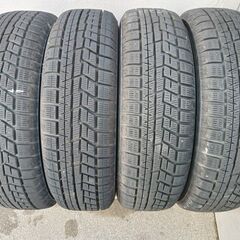 冬13インチ 軽自動車 155/70R13 エブリィ【富山】エブリイ エブリー ミラ イース プレオ バモス 155/70/13 中古４本 13インチ 冬用 スタッドレスタイヤの画像