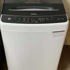 送料・設置込み可　洗濯機　5.5kg Haier 2022年