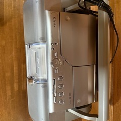 Clevia MD・CD・カセットデッキ シルバーの画像