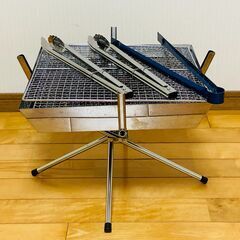 お取引中 UNIFLAME ユニフレーム ファイアグリル 683040 焚き火 焚火 BBQ バーベキュー キャンプ キャンプファイヤー ダッチオーブンの画像