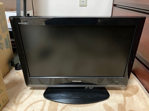 テレビ19型（東芝レグザ19a8000）2010年製