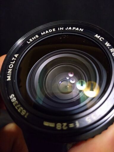 極上品　 MINOLTA MC W.ROKKOR-SG 28mm F3.5