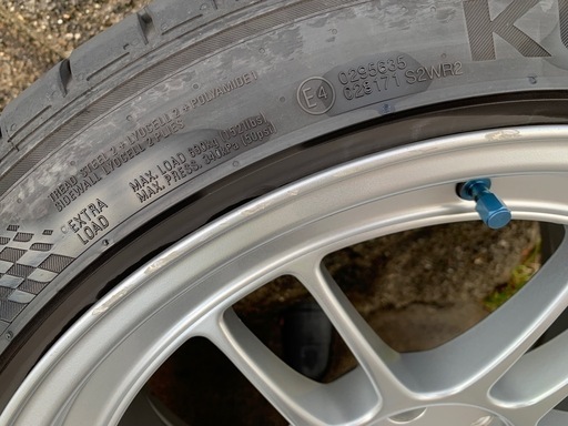 タイヤ、ホイール ENKEI RPF1 18in 9.5J +38 pcd114.3