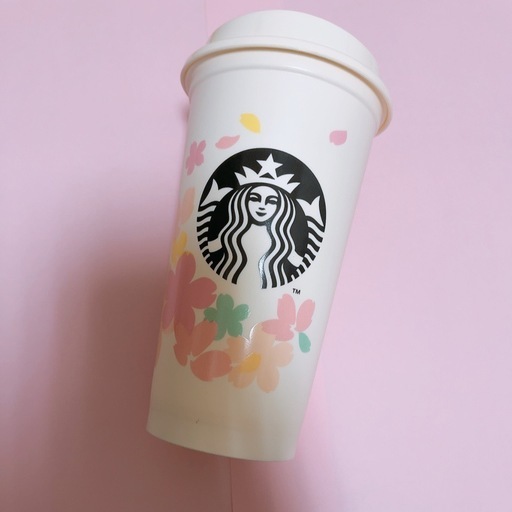 【新品】スタバ 桜リユーザブルカップ473ml