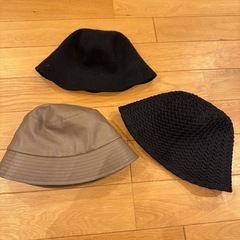 【バケットハット】３点セット(単品可)