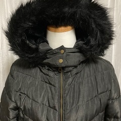 新品【レディース・中綿ロングコート】の画像