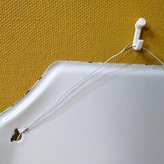 カントリー スチール タオルハンガーの画像