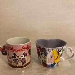 ディズニーランド　マグカップ　2点セット