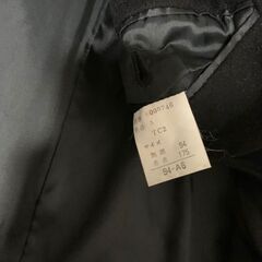 値下げ　カシミヤ100%ロングコート　L　ブラックの画像