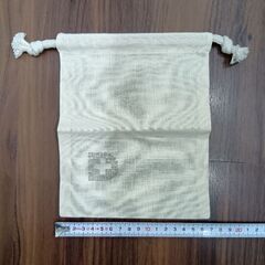 麻袋 巾着　未使用　3個セットの画像