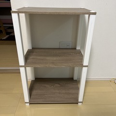 収納ラック　カラーボックス  北欧　ナチュラルの画像