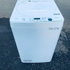 シャープ　全自動電気洗濯機 ES-GE5E-W