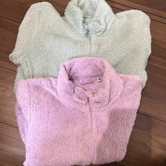 UNIQLO 子供モコモコアウター２点