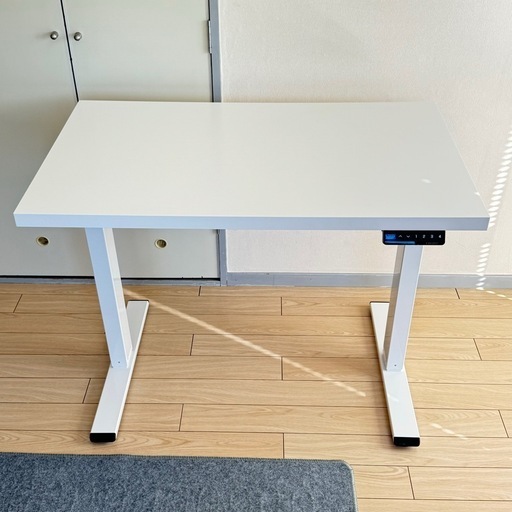 Flexispot EF1 電動昇降式デスク 天板付き ホワイト