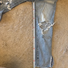 RODEO CROWNS ダメージデニム 約93cmの画像